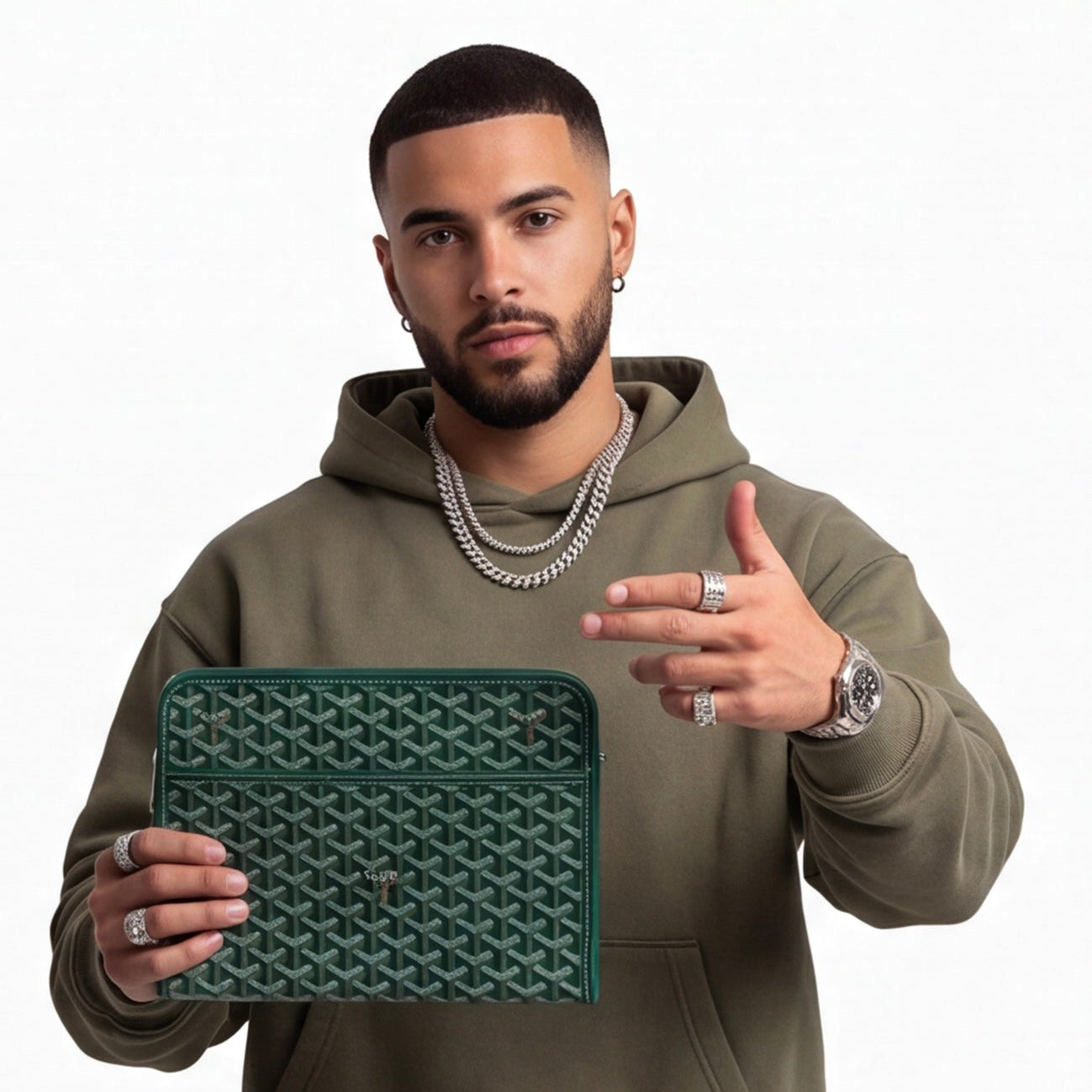 Goyard Jouvence Toiletry Bag
PM Green