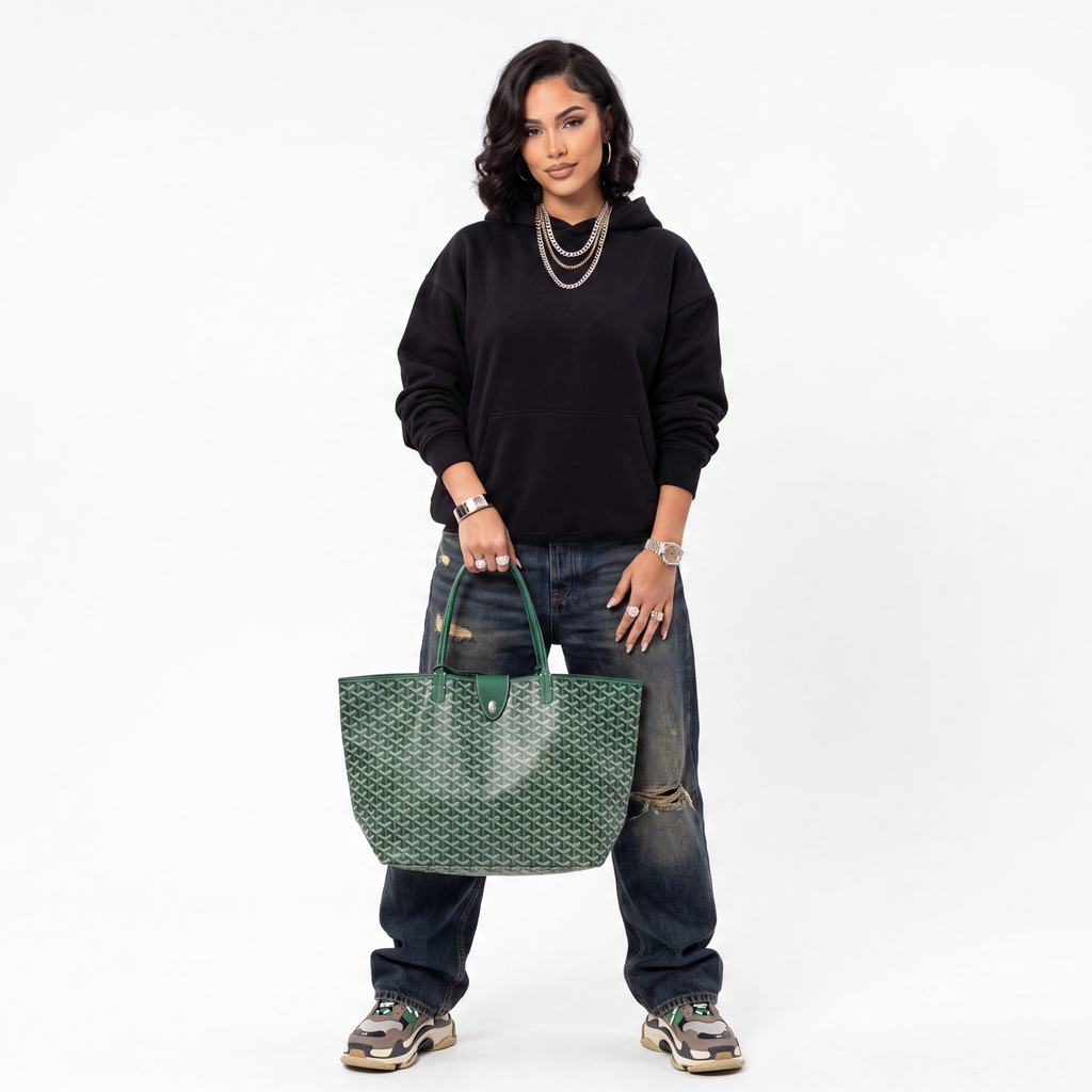 Goyard Saint Louis GM Bag
Green