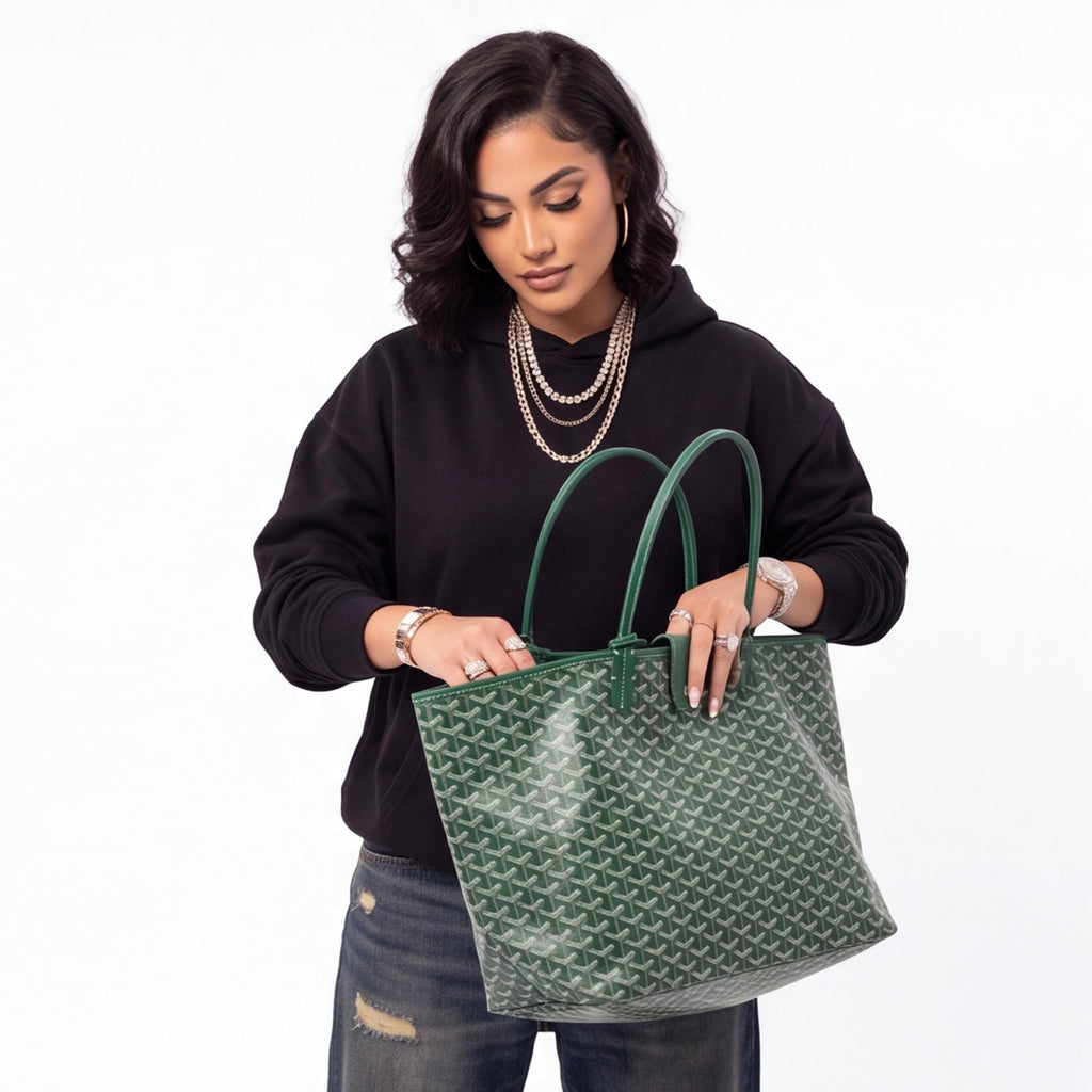 Goyard Saint Louis GM Bag
Green
