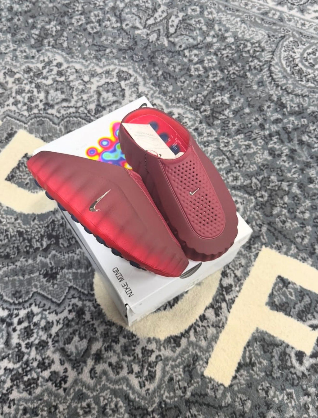 Nike Mind 001 Slide Team Red University Red