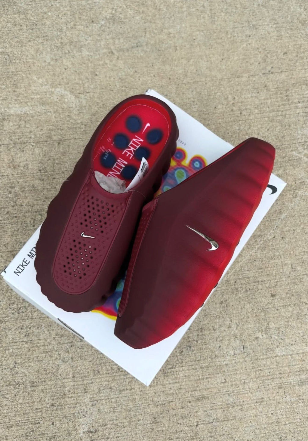Nike Mind 001 Slide Team Red University Red
