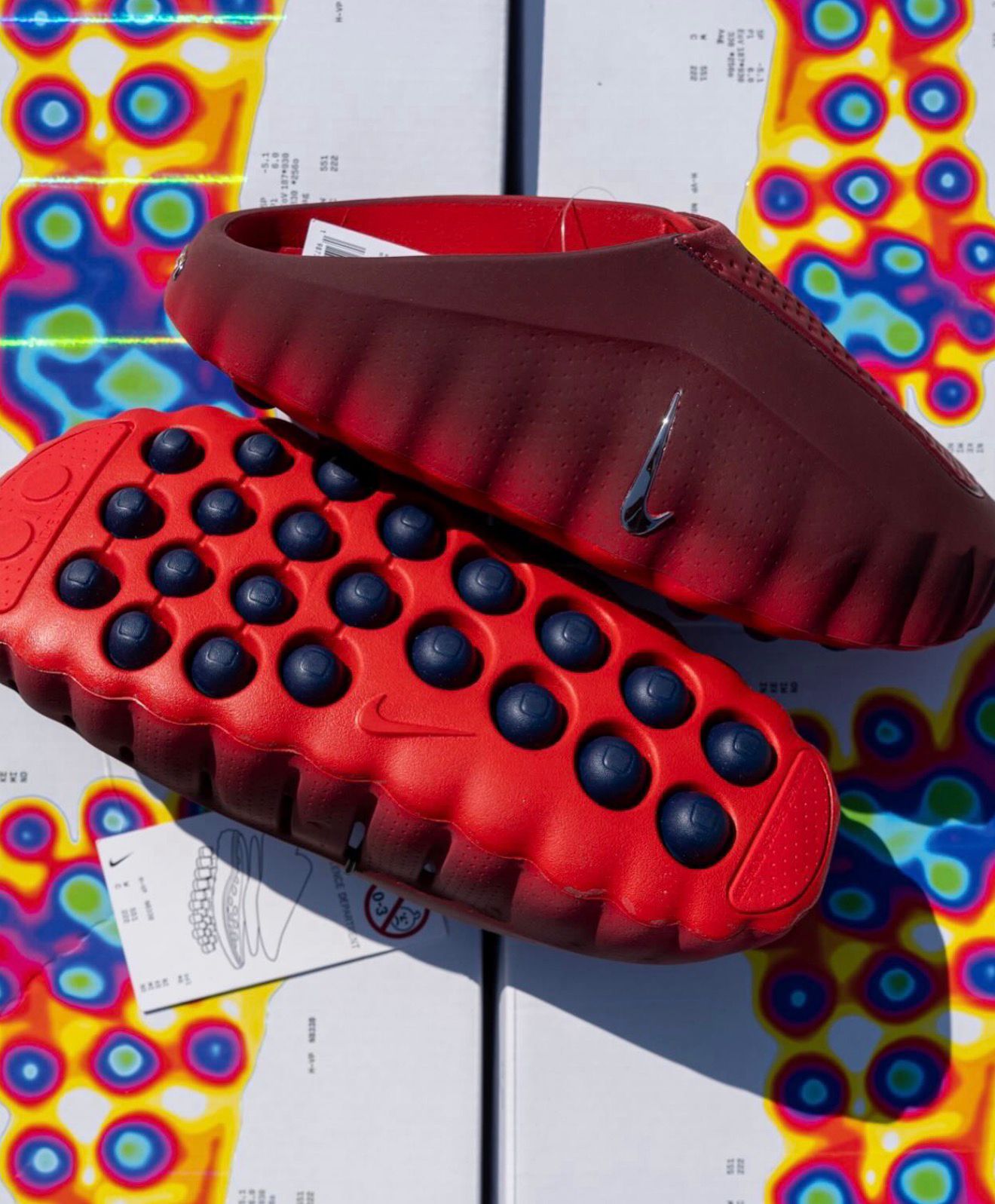 Nike Mind 001 Slide Team Red University Red